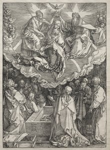 Život Panny Marie: Nanebevzetí Panny Marie od Albrecht Dürer