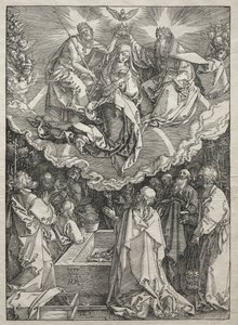 Život Panny Marie: Nanebevzetí Panny Marie, 1504-1505. od Albrecht Dürer