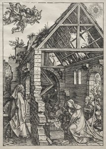 Život Panny: Narození Páně od Albrecht Dürer