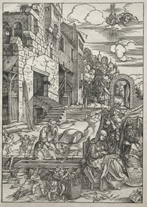 Život Panny: Odpočinek v Egyptě od Albrecht Dürer