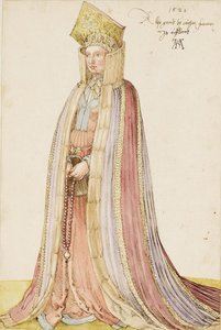 Livonská dáma, 1521. od Albrecht Dürer