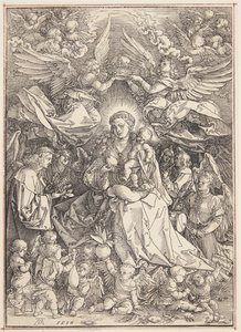 Madonna Královna andělů od Albrecht Dürer