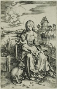 Madonna s opicí od Albrecht Dürer