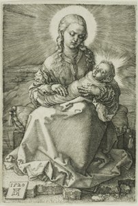 Madonna se zavinutým dítětem od Albrecht Dürer