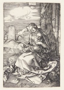 Madonna s hruškou od Albrecht Dürer