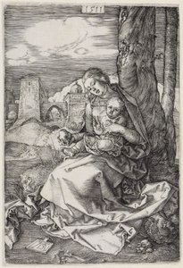 Marie s hruškou od Albrecht Dürer