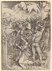 Mučednictví svaté Kateřiny od Albrecht Dürer