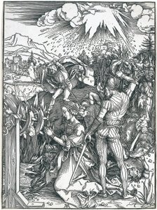 Umučení svaté Kateřiny od Albrecht Dürer