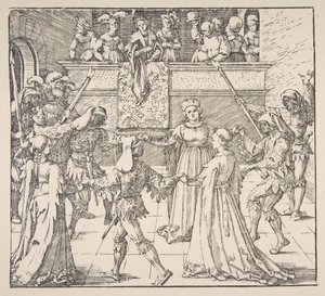 Maškarní tanec s pochodněmi, 1922. od Albrecht Dürer