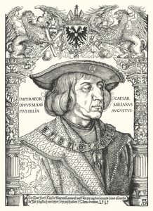 Maxmilián I., císař Svaté říše římské od Albrecht Dürer
