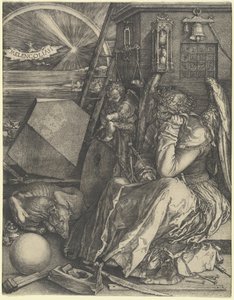 Melankolie I od Albrecht Dürer