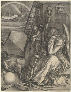 Melankolie I od Albrecht Dürer