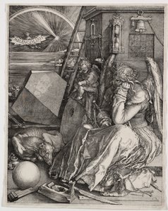 Melankolie I od Albrecht Dürer