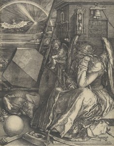 Melancolia I, 1514. od Albrecht Dürer