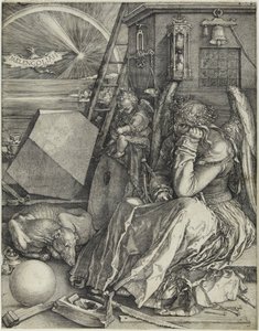 Melancolia I, 1514. od Albrecht Dürer