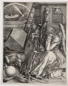 Melencolia I, 1514. od Albrecht Dürer