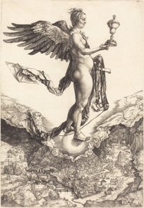 Nemesis (The Great Fortune) od Albrecht Dürer