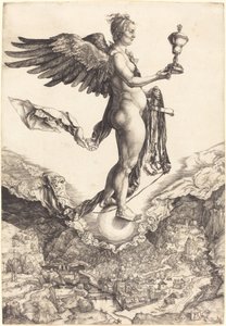 Nemesis (The Great Fortune) od Albrecht Dürer