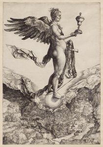 Némesis (Velké štěstí) od Albrecht Dürer