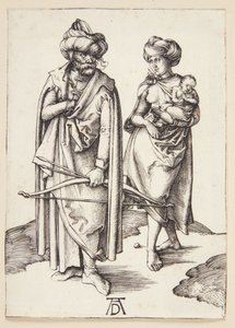 Orientální rodina od Albrecht Dürer