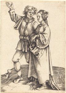 Rolník a jeho žena od Albrecht Dürer