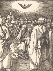 Letnice, pravděpodobně c. 15091510. od Albrecht Dürer