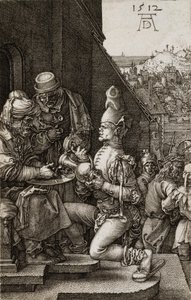 Pilát si myje ruce z Umučení, 1512 od Albrecht Dürer