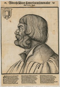 Portrét Albrechta Dürera od Albrecht Dürer