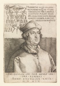Portrét Albrechta Braniborského od Albrecht Dürer