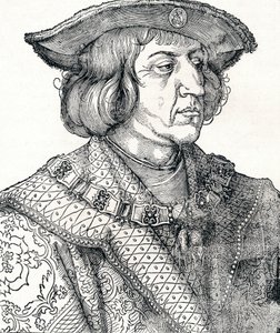 Portrét císaře Maxmiliána I., 1511, 1906 od Albrecht Dürer