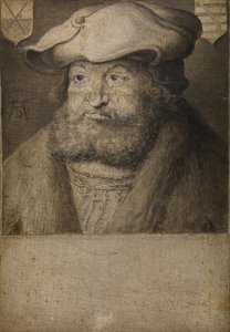 Portrét Fridricha III., saského kurfiřta 1463-1525, c. 1525 od Albrecht Dürer