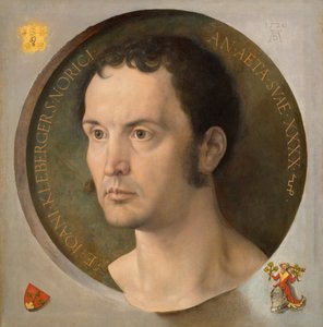 Portrét Johanna Kleebergera, 1526 od Albrecht Dürer