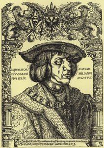 Portrét císaře Maxmiliána od Albrecht Dürer