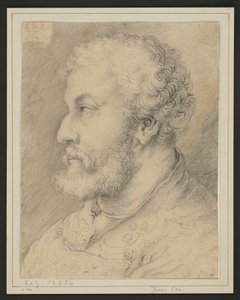 Profilový portrét Raymunda Fuggera? od Albrecht Dürer