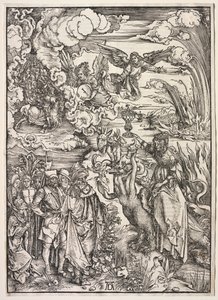 Zjevení svatého Jana: Babylonská žena od Albrecht Dürer