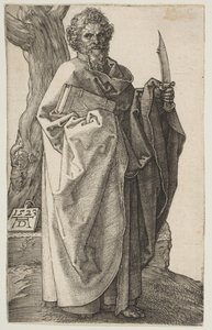 Svatý Bartoloměj, 1523. od Albrecht Dürer
