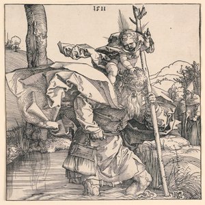 Svatý Kryštof od Albrecht Dürer