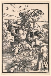 Svatý Kryštof od Albrecht Dürer