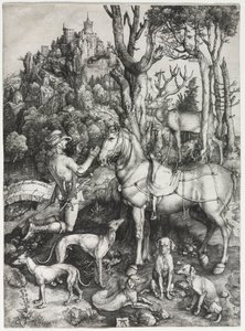 Svatý Eustace od Albrecht Dürer