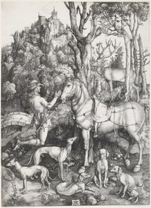 Svatý Eustach od Albrecht Dürer