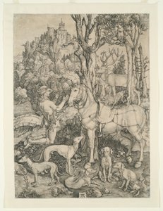 Svatý Eustach od Albrecht Dürer