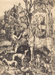 Svatý Eustace, c. 15001501. od Albrecht Dürer