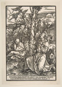 Saint Francis Receiving the Stigmata, ca. 1503. od Albrecht Dürer