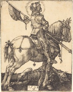 Svatý Jiří na koni od Albrecht Dürer