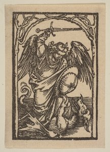 Svatý Michael.n.d. od Albrecht Dürer