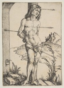 Saint Sebastian Bound to the Column, ca. 1499. od Albrecht Dürer