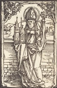 Svatý Wolfgang, c. 1500. od Albrecht Dürer