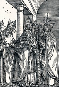 Svatí Mikuláš, Ulrich a Erasmus, 1508 1906. od Albrecht Dürer