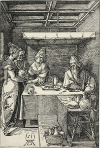 Salome představuje hlavu Jana Křtitele Herodiadě od Albrecht Dürer