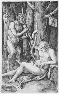 Rodina satyrů od Albrecht Dürer